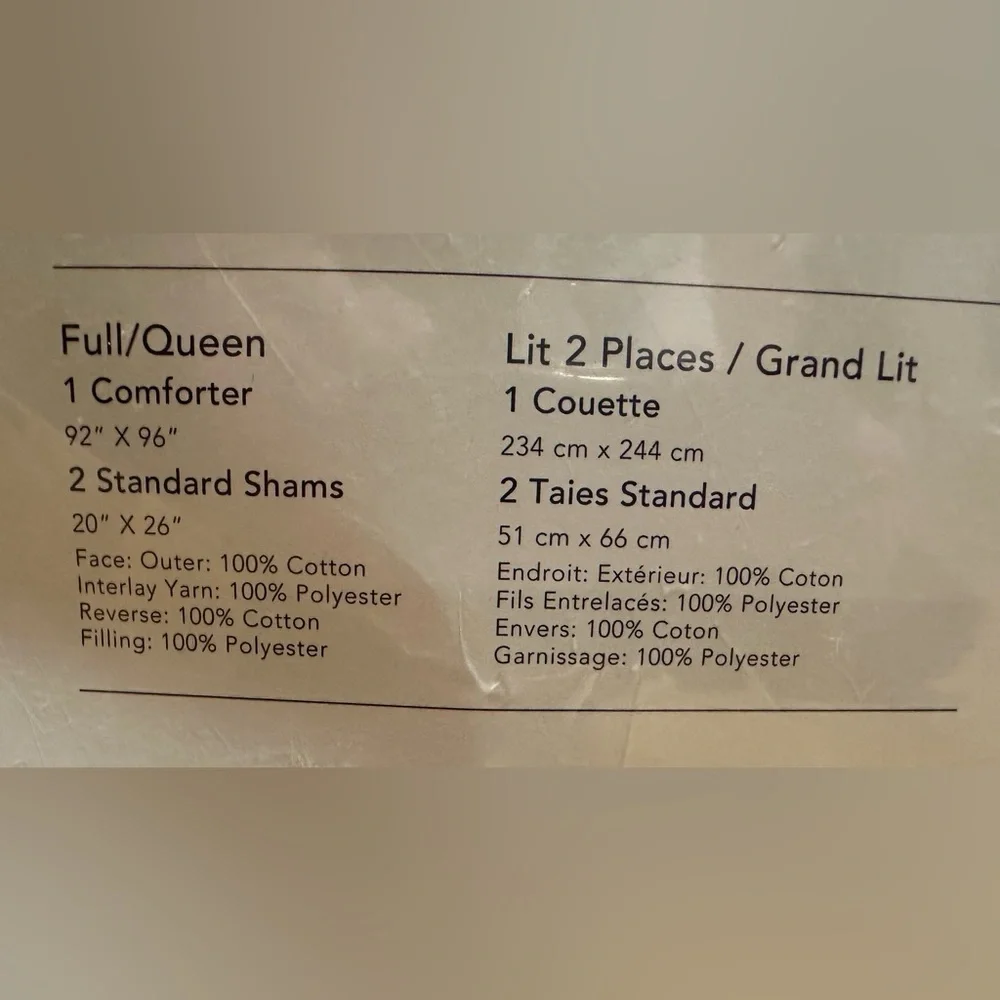 Splendid Full/Queen Comforter & Sham set - NIP